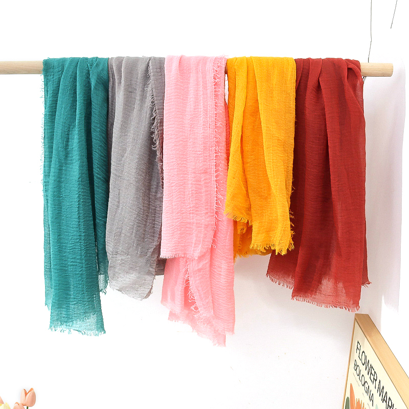 G245 Mekani i prozračni hidžab od voila