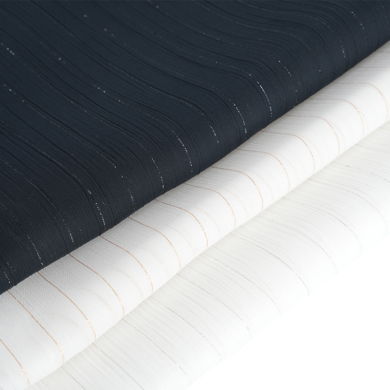 75D srebrni svileni šifon krep