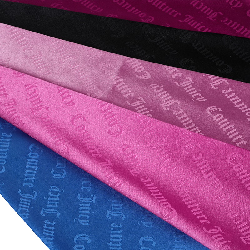 75D rastezljiva satenska jacquard tkanina