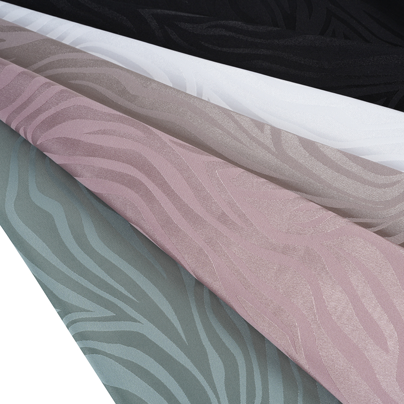 75D*150D+40D Rastezljivi Saten Zebra Jacquard