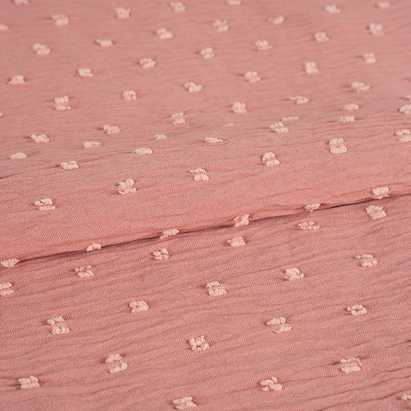 180dcey Četverostrana elastična vunena tkanina Uragiri s šiljastim rezanim cvijetom