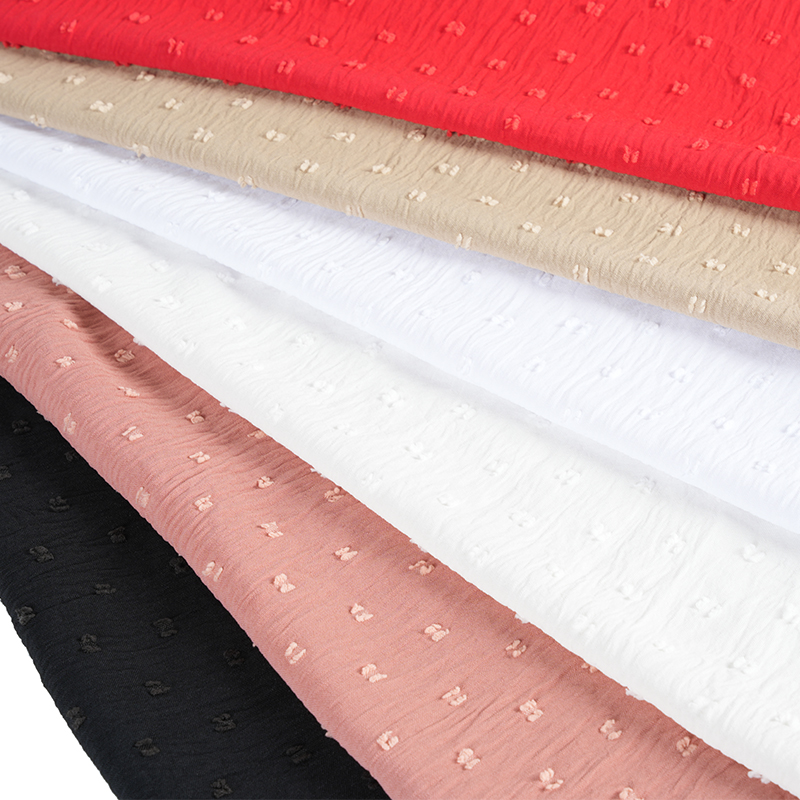 180dcey Četverostrana elastična vunena tkanina Uragiri s šiljastim rezanim cvijetom