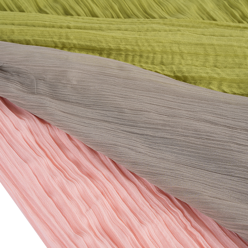 75d šifon krep nabrane tkanine