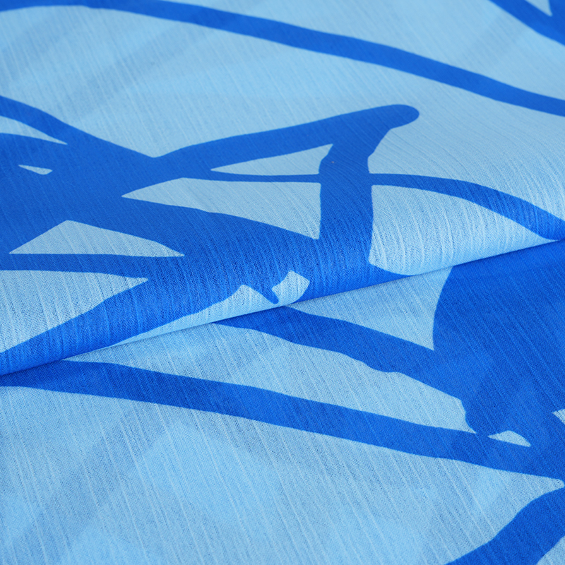 BD2503 75D Dream Space šifon krep tkanina s printom