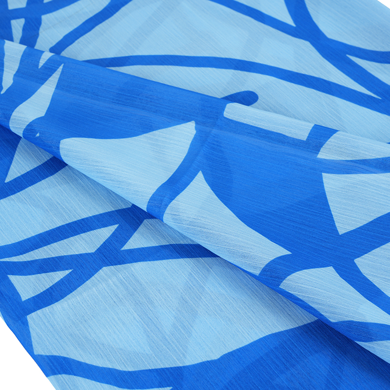 BD2503 75D Dream Space šifon krep tkanina s printom