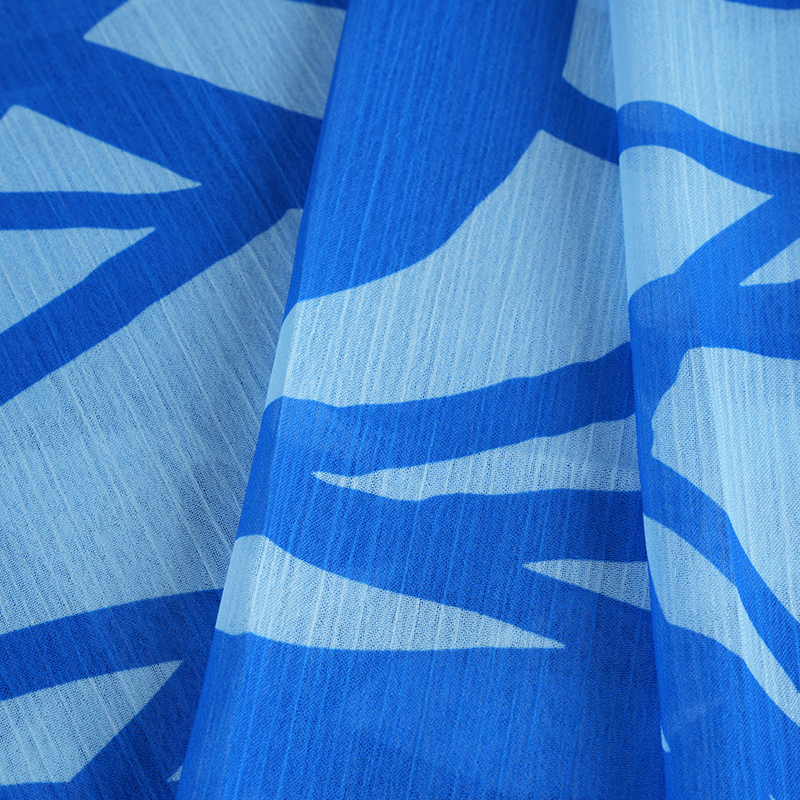 BD2503 75D Dream Space šifon krep tkanina s printom