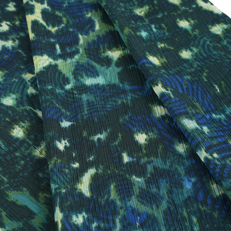 100d Paracord Crepe Cr3 okrugla tkanina s uzorkom leoparda