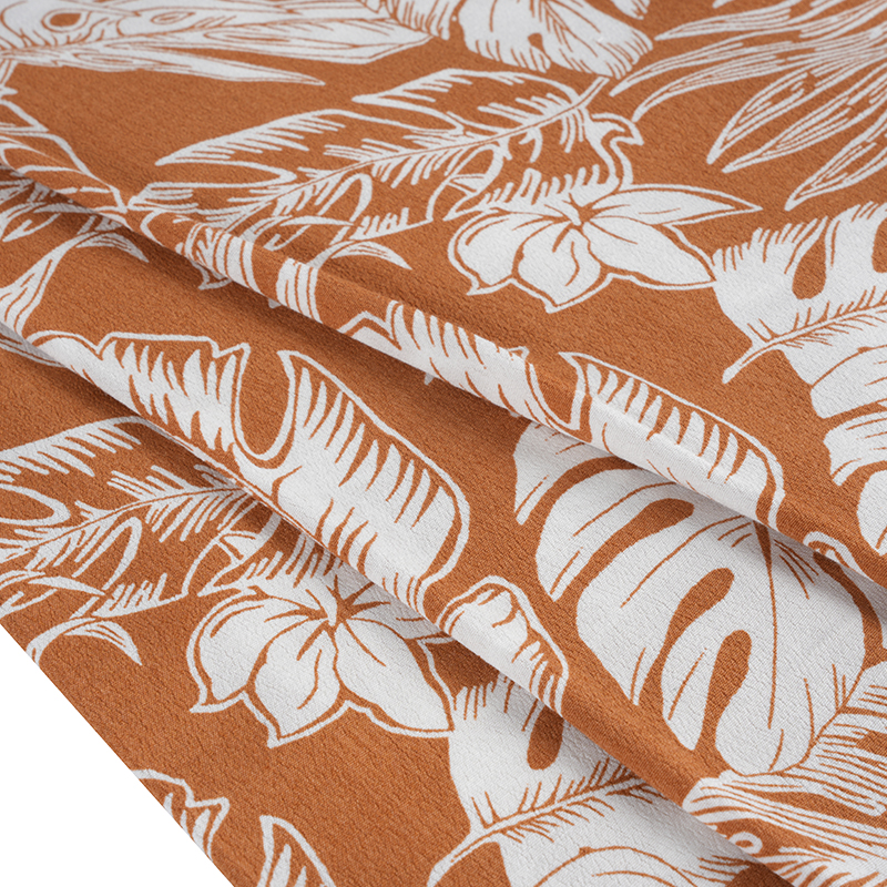 Bogato tkana tiskana krep tkanina