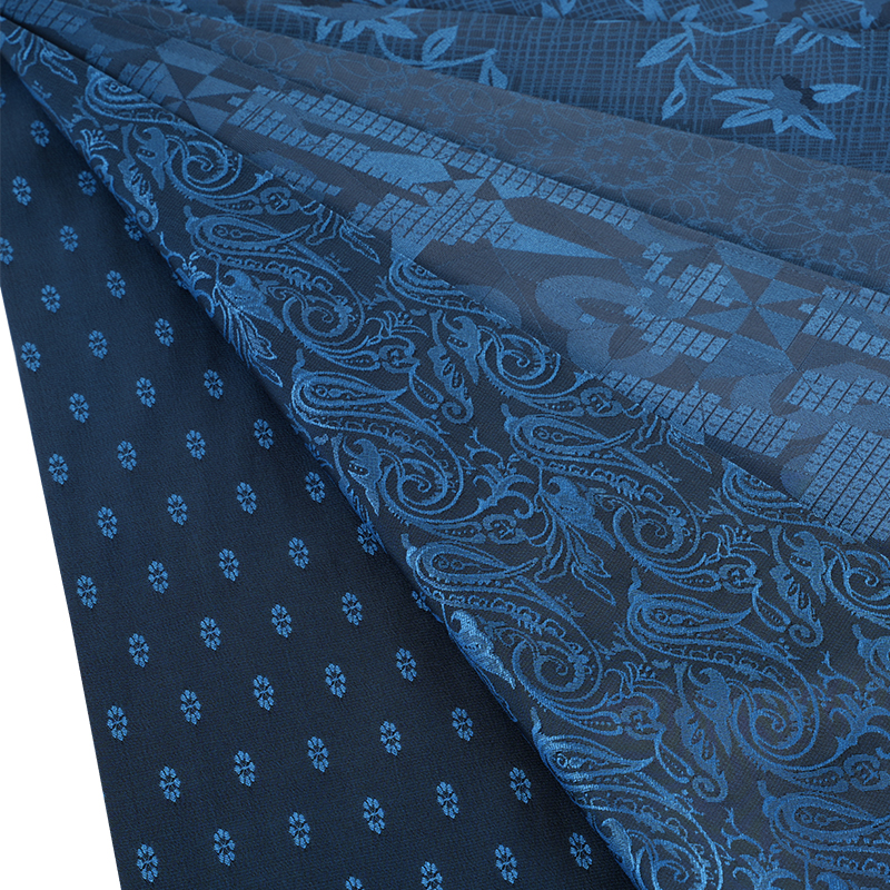 TR Twig & Bud Stretch Jacquard tkanina