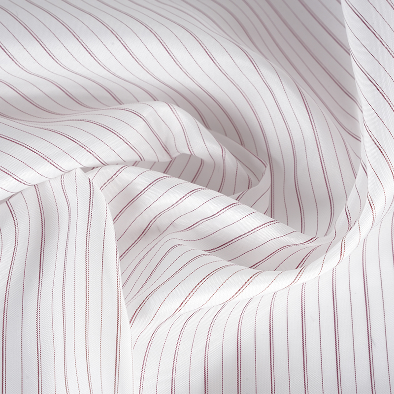 100% poliester rastezljiva prugasta tkanina za podstavu rukava