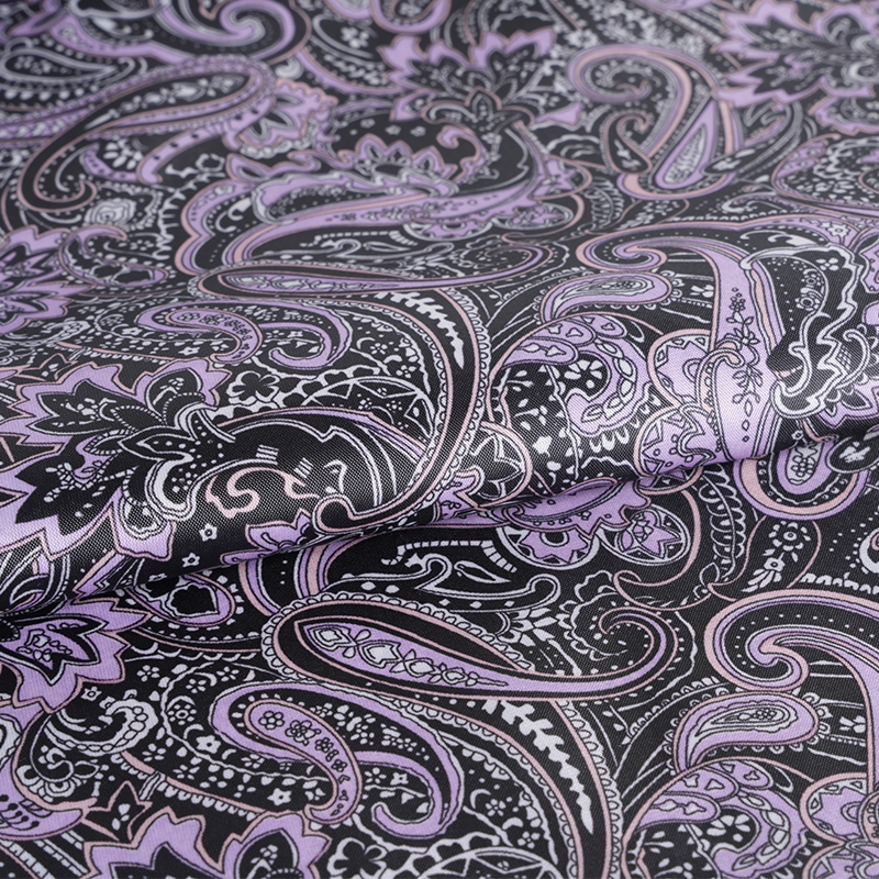 190T poliester taft konjski rep s printom borovih listova