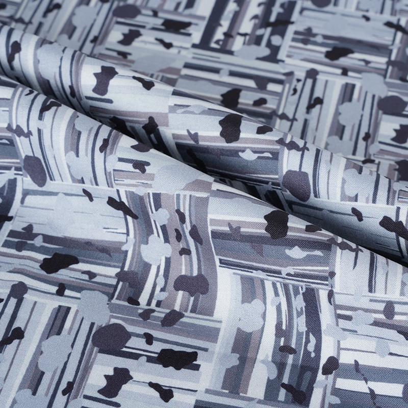 100D*40S Hladna svilena pamučna apstraktna tkanina za digitalni tisak pozitiva i negativa