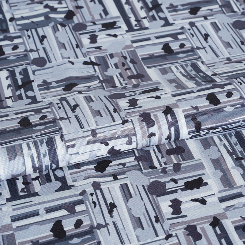 100D*40S Hladna svilena pamučna apstraktna tkanina za digitalni tisak pozitiva i negativa