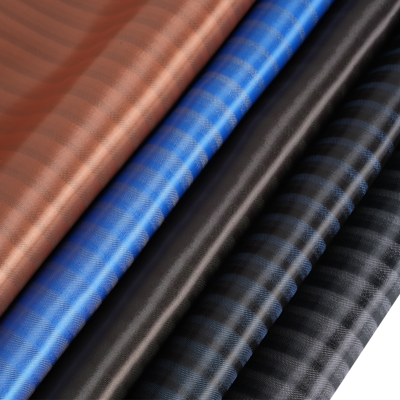 PV satenska tkanina sa skrivenim prugama